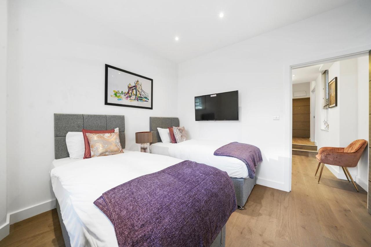 콜링엄 프라임 아파트먼트 런던 외부 사진 A typical bedroom at the hotel